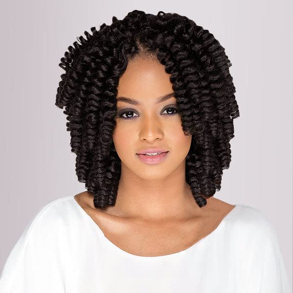 HAIR Saniya Curl Crochet Hair  20 rizos por paquete  4 paquetes de 20 pulgadas de rizos y 6 paquetes de 10 pulgadas  Extensiones de cabello
