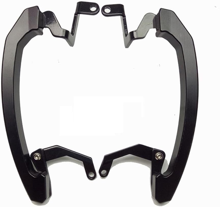 Reposabrazos del asiento trasero de la motocicleta, barras de agarre para asiento trasero del pasajero para Y&AMAHA MT07 MT-07 FZ-07 MT-07 MT 07