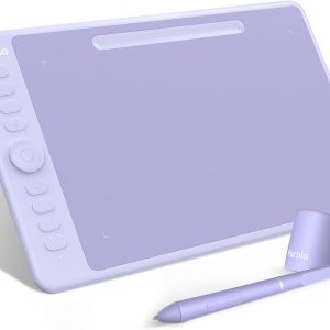 Parblo Intangbo M – Tableta de dibujo de 10 x 6 pulgadas, tableta gráfica digital con 8192 niveles, lápiz capacitivo sin batería y 8 teclas de Parblo Intangbo M – Tableta de dibujo de 10 x 6 pulgadas, tableta gráfica digital con 8192 niveles, lápiz capacitivo sin batería y 8 teclas de