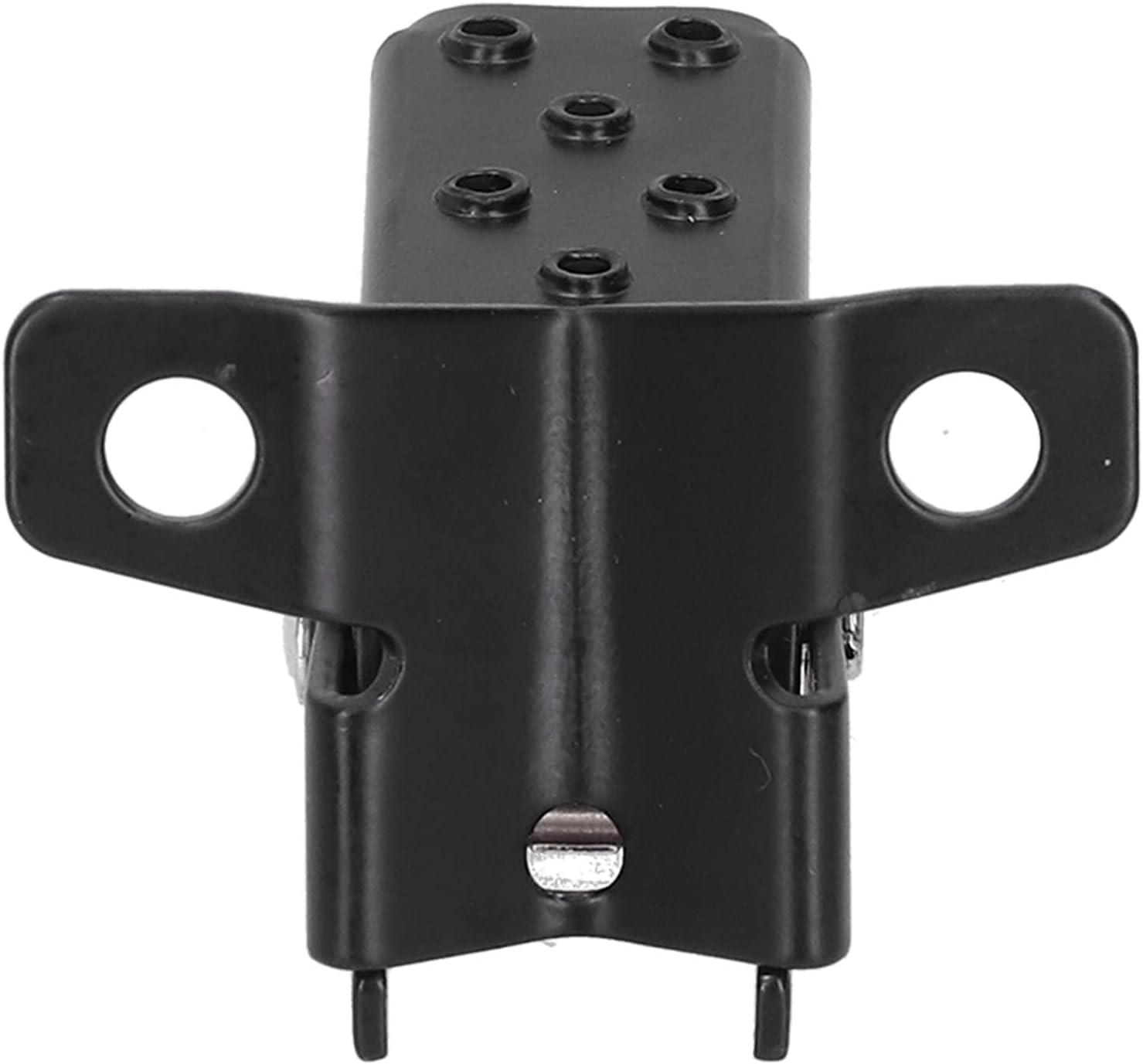 Estriberas universales para motocicleta, reposapiés plegables, pedal de acero, color negro, universal para motocicleta retro, ATV