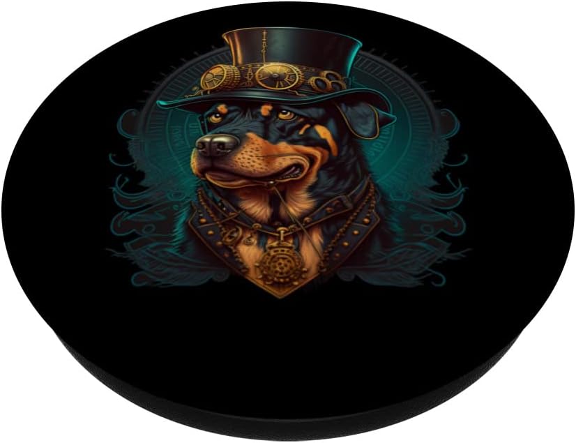 PopGrip intercambiable Steampunk Rottweiler PopSockets