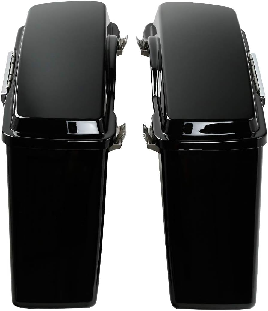 TCMT Bolsa rígida para alforjas y forros de alfombra para Harley HD Touring CVO Road Glide Road King Street Glide Electra Glide Ultra Classic