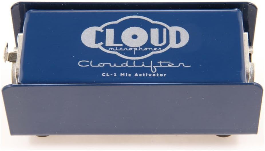 Cloud Microphones CL-1 Cloud Lifter Mic Activator Bundle wPig Hog Cable & Liquid Audio Polishing Cloth 1-Channel Ultra-Clean Mic Preamp Gain