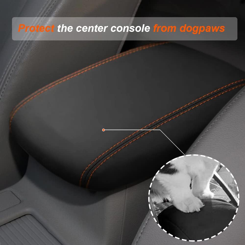 DEYTOP Funda de consola central para Subaru Crosstrek 2012-2017 funda para reposabrazos de automóvil para Subaru Impreza 2012-2017, accesorios