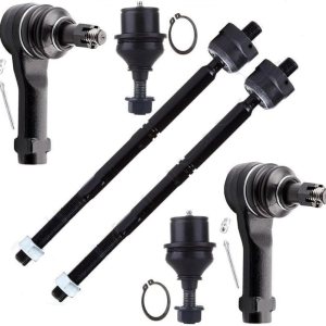 Replacement Parts For 6pcs Front Tie Rod Ends Ball Joints For Ford F-150 XLT FX4 Lariat STX 2004-2006 707427986114 Mod-ZX1-10144 Replacement Parts For 6pcs Front Tie Rod Ends Ball Joints For Ford F-150 XLT FX4 Lariat STX 2004-2006 707427986114 Mod-ZX1-10144