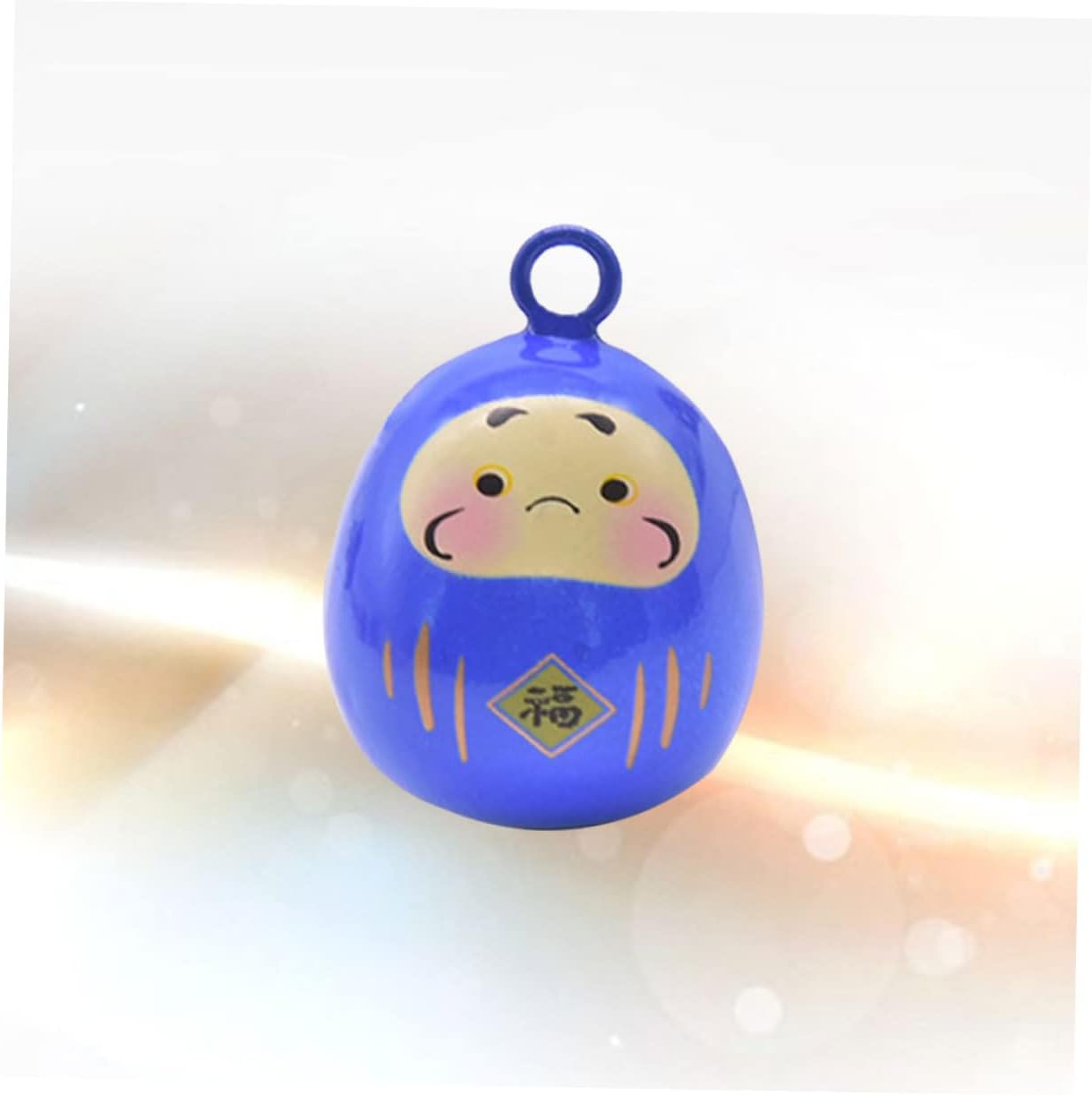 Llavero de joyería japonesa para manualidades, decoración de miniture, campanas decorativas de buena suerte, adorno de muñeca japonesa, sello de