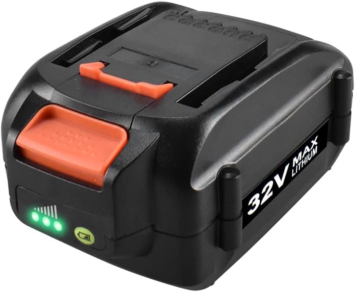 Batería de litio 32V 3.0Ah WA3537 para Worx 32V Tools WG175.1 WG275 WG575.1 WG924.4 Reemplazo Worx 32V batería