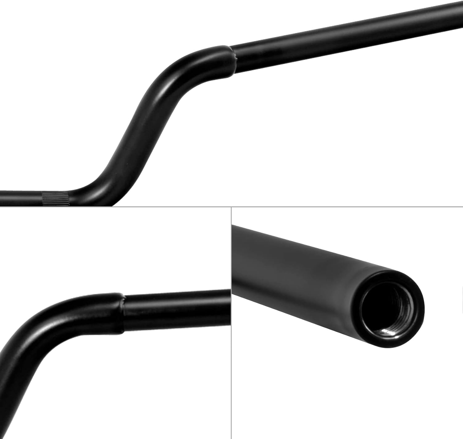 TCT-MOTORPARTS Manillar de manillar de carreras de 5 pulgadas, 78 pulgadas, apto para Harley Nightster RH975 2022 en adelante