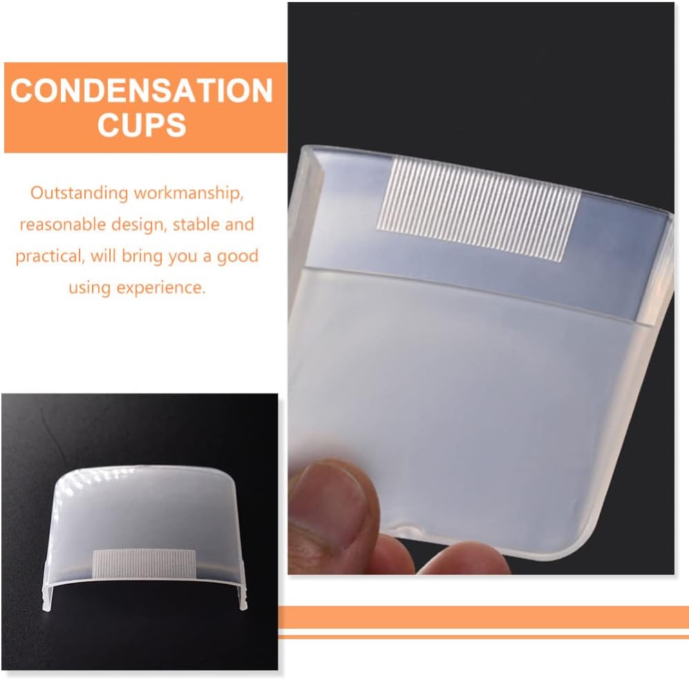 Reemplazo de la taza del colector de agua de condensación Copas colectoras de condensación de la olla de arroz 10pcs de plástico para accesorios
