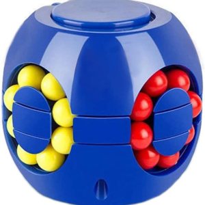 Cubo mágico de frijoles giratorios Fidget Puzzle Juguetes Pelota Anti Estrés Juegos de IQ Educativo Sensorial Regalo de Pascua para niños, niñas, Cubo mágico de frijoles giratorios Fidget Puzzle Juguetes Pelota Anti Estrés Juegos de IQ Educativo Sensorial Regalo de Pascua para niños, niñas,