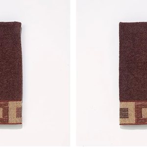 Avanti Linens Precision Collection, toalla para los dedos, color moca (paquete de 2) Avanti Linens Precision Collection, toalla para los dedos, color moca (paquete de 2)