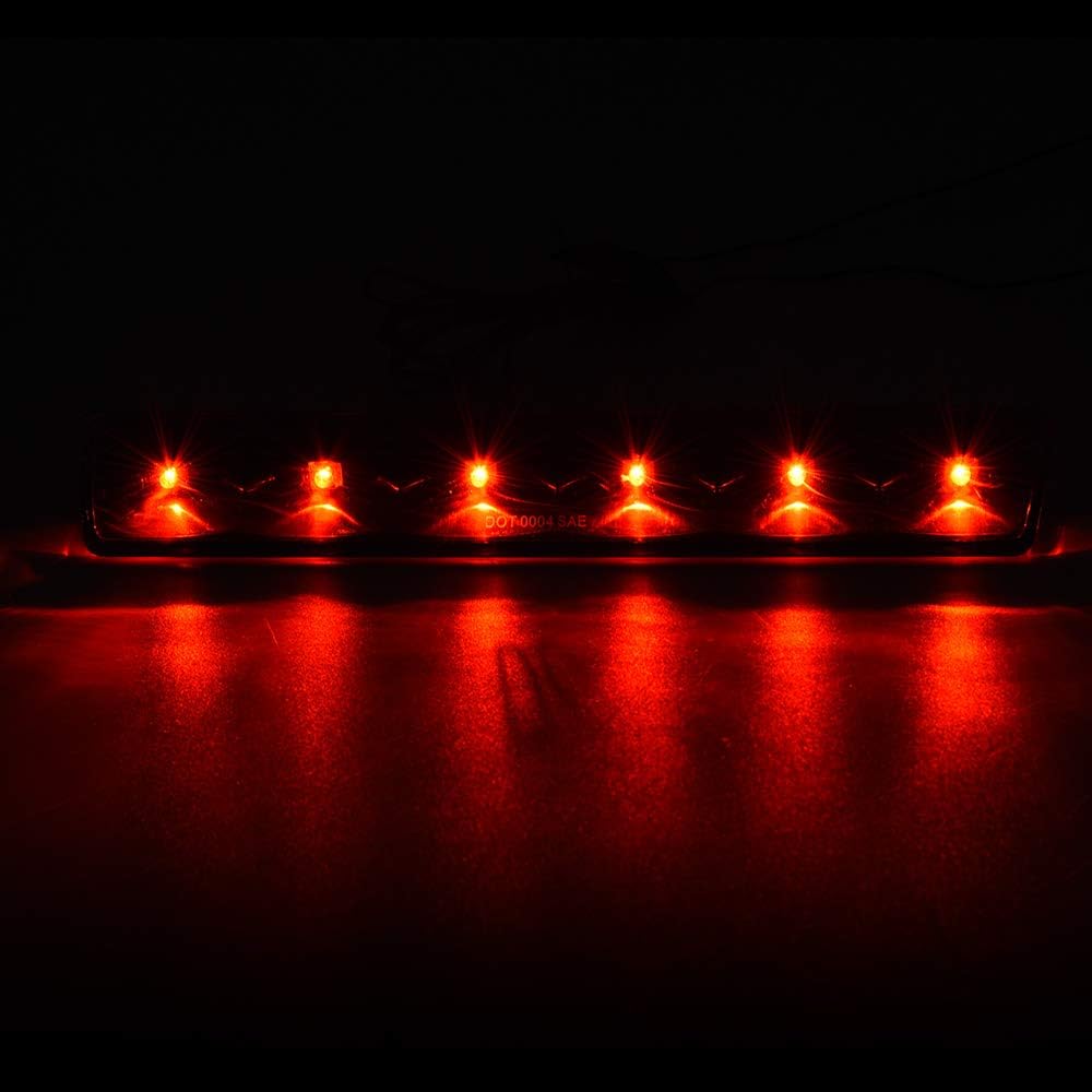 PIT66 3 luz LED de freno, compatible con tapa de camión, Leer Are Century LED empotrada tercera tercera luz de freno lámpara de parada de montaje