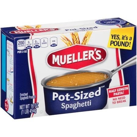 Mueller’s Paquete múltiple de 3 espaguetis del tamaño de una olla