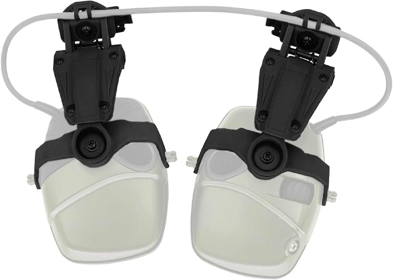 Adaptador de riel ARC para casco táctico de la serie rápida Cascos compatibles con Howard Leight Impact Sport Modelo de producto R – 01526