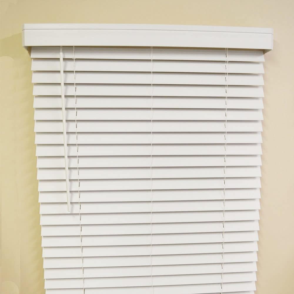 Lumino Persiana contemporánea de madera sintética de 2 pulgadas para oscurecer la habitación para ventanas, desde $19.97  (más de 900 tamaños