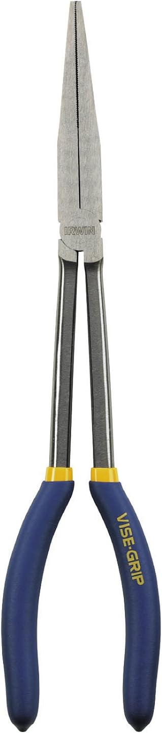 IRWIN VISE-GRIP 1773388 – Alicates de punta de aguja larga, 11 pulgadas