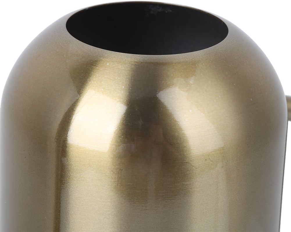 Fydun Stainl Steel Spout Wate Can Garden Wate Pot Irrigation Tool Gold 1.5L Stainl Steel Spout Wate for Family