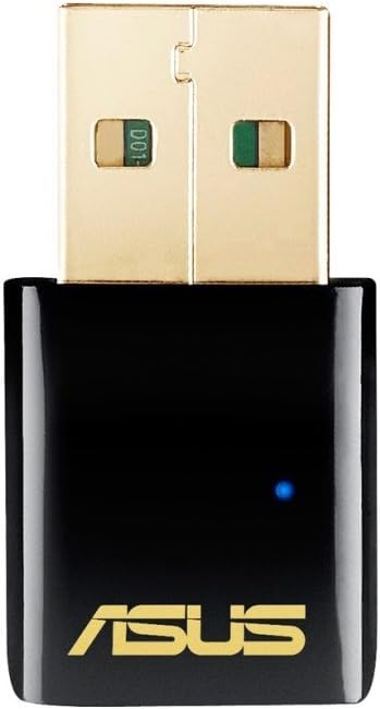 ASUS Adaptador inalámbrico USB AC51 AC600 de doble banda Wifi