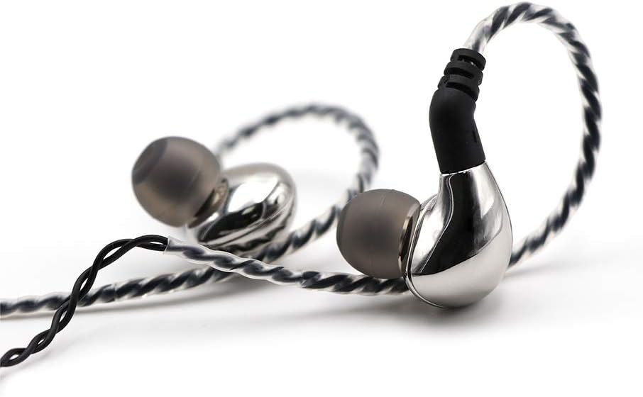 Linsoul BLON BL03 HiFi 0.3910mm carbono diafragma dinámico controlador auricular que se ajusta al oído IEM con 0.78mm0.031 2 pin cable desmontable