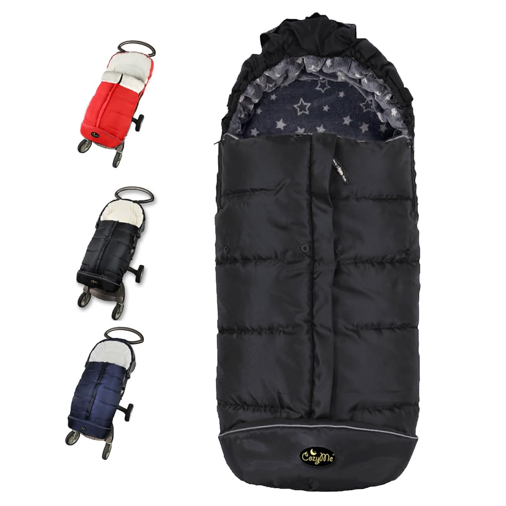 Saco para cochecito, funda para cochecito de invierno para niño, fácil reguración de temperatura, bolsa para bebé, manta impermeable para cochecito