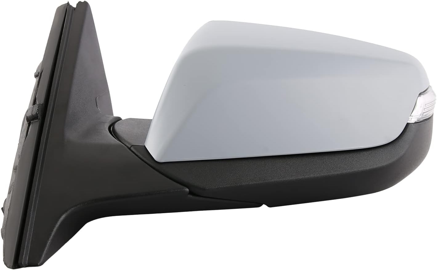 Partzer Espejo retrovisor lateral izquierdo para el conductor, 8 pines, compatible con Chevy Malibu LT Hybrid 2016-2018  GM1320603 84725732-PFM  Con
