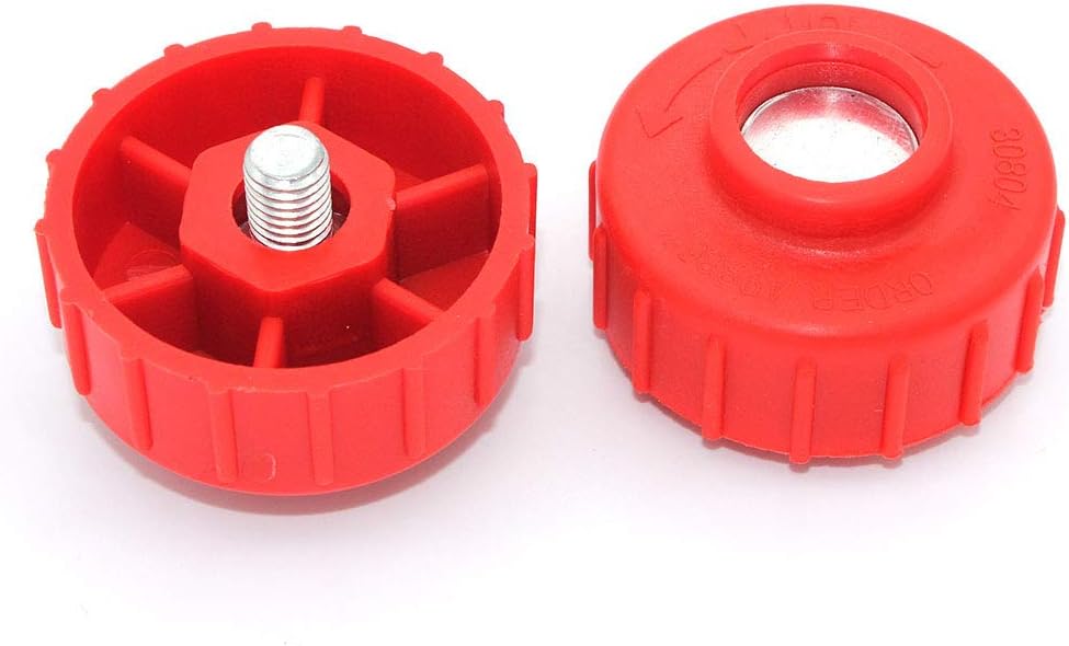 P SeekPro Paquete de 2 pomos de cabeza de percusión para recortadora de mano Ryobi 1079r 2079r 600r 650r 780r 790r 890r 1090R 2090R 2090RC 780R 865R
