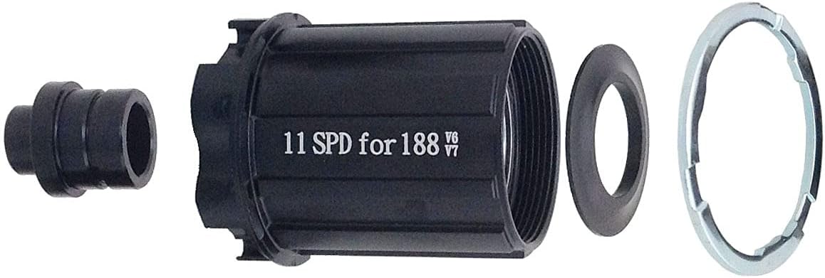 Zipp personalizado 11 velocidad conversión Freehub DIY Kit para 188 V6 V7 Hub acerorodamientos de cerámica