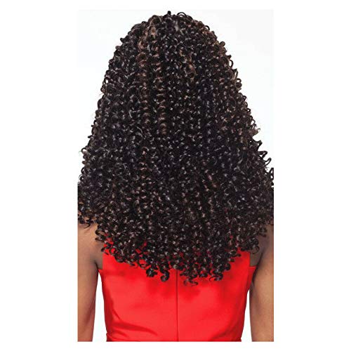 Outre X-Pression – Trenzas de ganchillo de pelo sintético 4 en 1, rizo bohemio de 14 pulgadas (paquete de 4, 2)