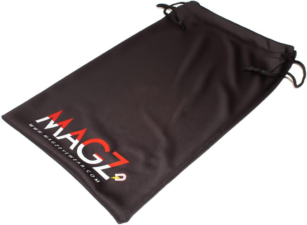 Magz Funda de microfibra con cordón para lentes magnéticoslentes de sol