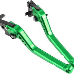 Manija de embrague para Yamaha FZ25 FZ-25 2020 2021 Palancas de embrague de freno largo de motocicleta ajustable CNC aluminio palancas de freno de Manija de embrague para Yamaha FZ25 FZ-25 2020 2021 Palancas de embrague de freno largo de motocicleta ajustable CNC aluminio palancas de freno de