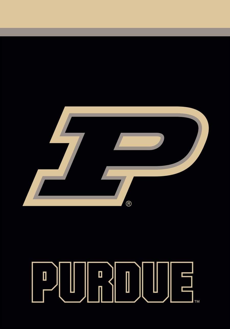 Purdue Boilermakers – Bandera de jardín con licencia de la NCAA de 18 x 12.5 pulgadas