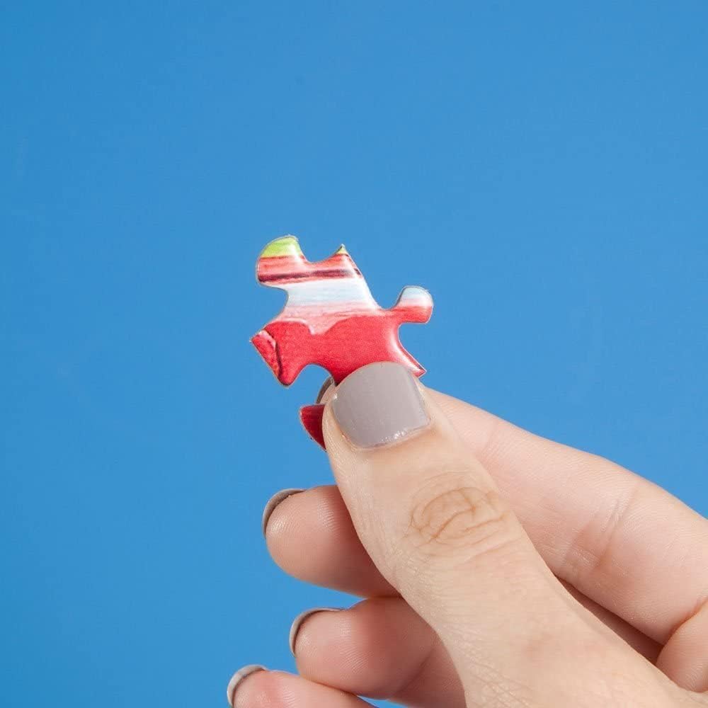 Bits and Pieces – Rompecabezas de 500 piezas para adultos – Cascanueces y juguetes – Rompecabezas de Navidad de piezas grandes del artista Randy