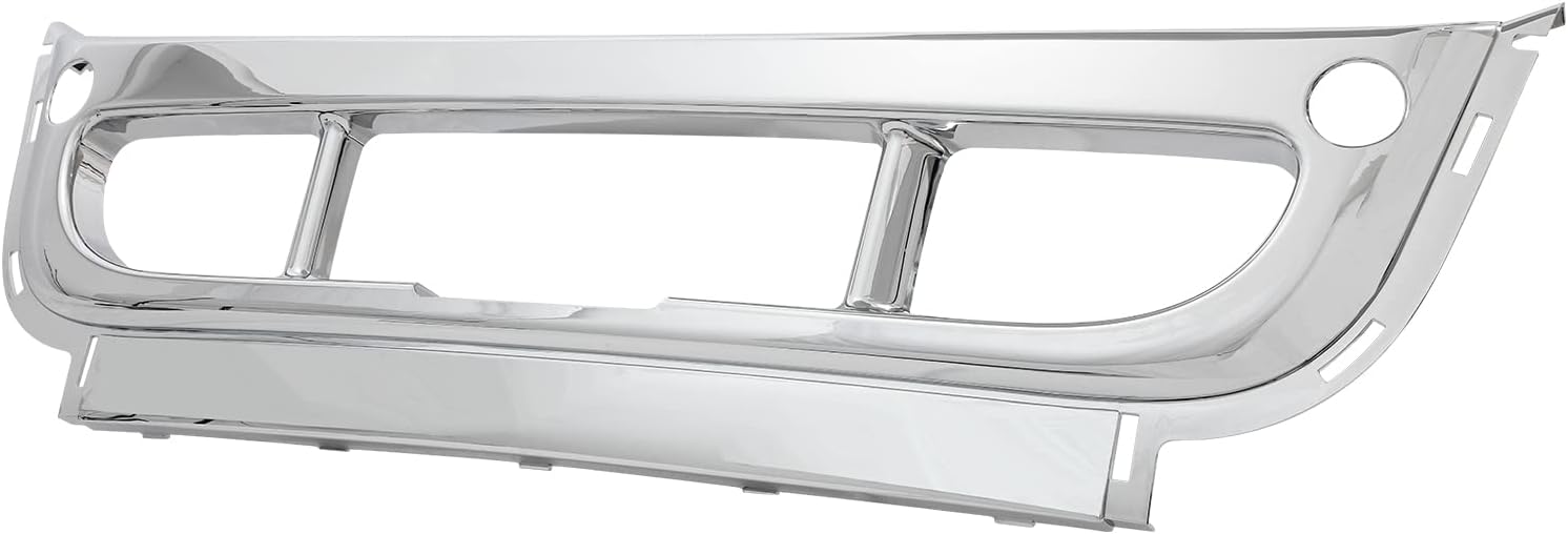 BXZ Cubierta exterior central cromada para parachoques delantero Facia Fit para Freightliner Cascadia 2008-2017