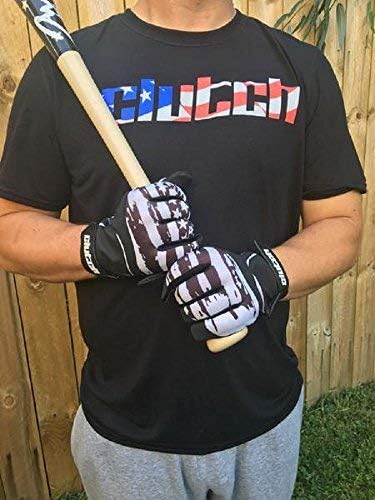 Guantes Clutch Sports Apparel para batear en béisbol y sóftbol