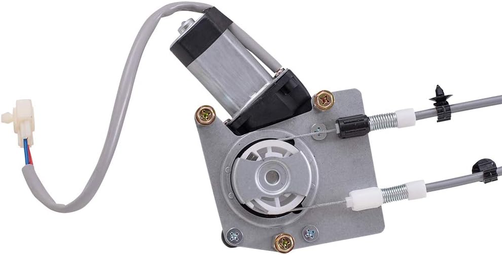 Brock Elevalunas eléctrico de repuesto para el lado del conductor y del pasajero con motor compatible con Miata MX-5 1990-1997