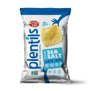 Enjoy Life Plentils, sal marina ligera, sin gluten, lácteos, nueces y soja, 4 onzas por Enjoy Life Foods Enjoy Life Plentils, sal marina ligera, sin gluten, lácteos, nueces y soja, 4 onzas por Enjoy Life Foods