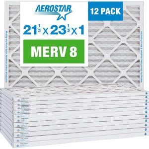 Aerostar Multi – Filtro de aire de 1 pulgada para aire acondicionado y horno, Blanco Aerostar Multi – Filtro de aire de 1 pulgada para aire acondicionado y horno, Blanco
