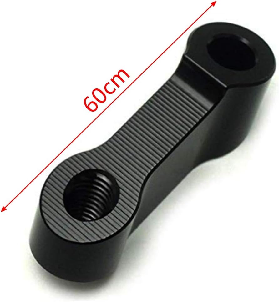 Espejo de bicicleta para motocicleta, elevadores, extensores, adaptadores universales para espejo retrovisor, adaptador de espejo lateral CNC de