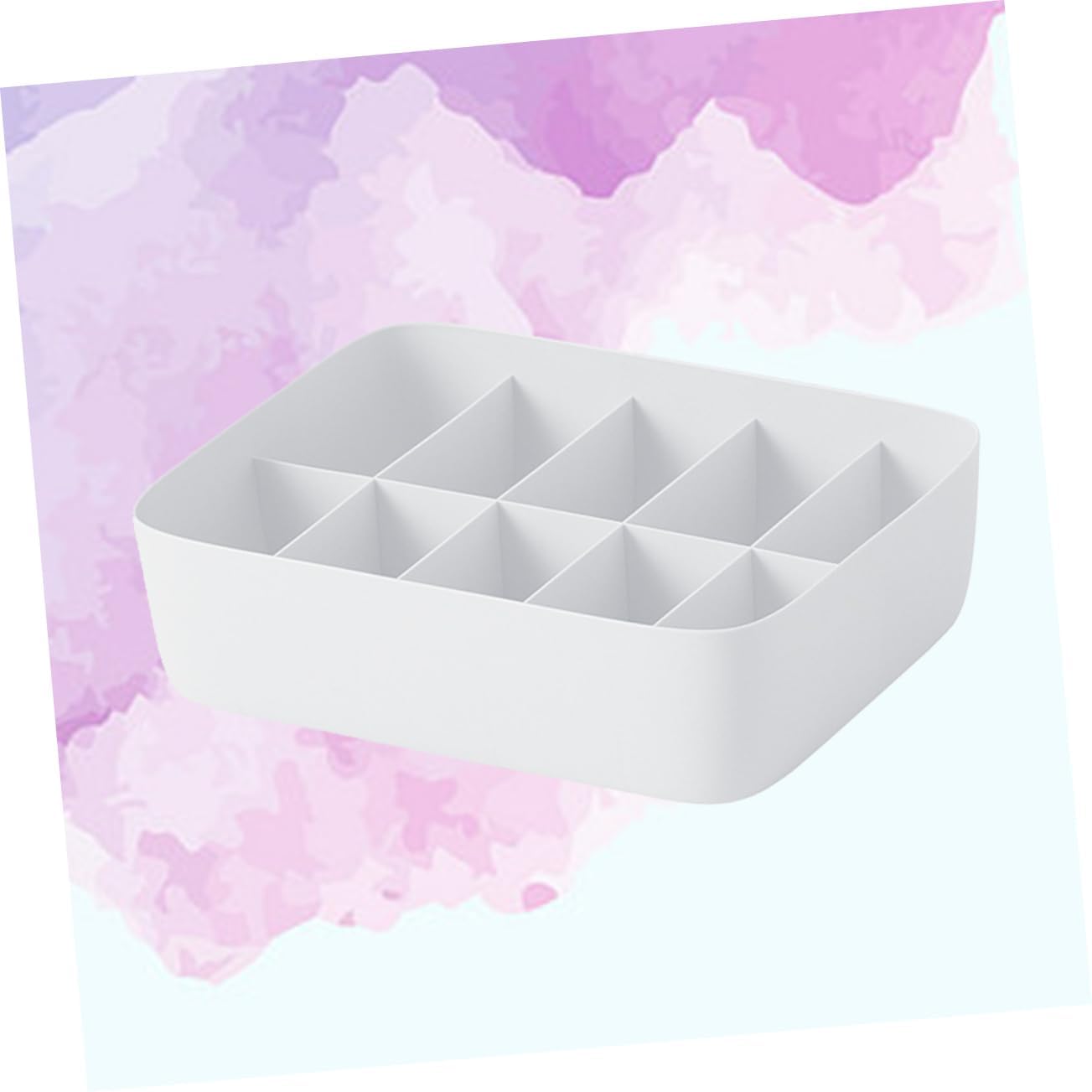 Holibanna Caja de 2 piezas de sujetador organizador cajón contenedor de almacenamiento apilable cesta de almacenamiento de ropa blanca