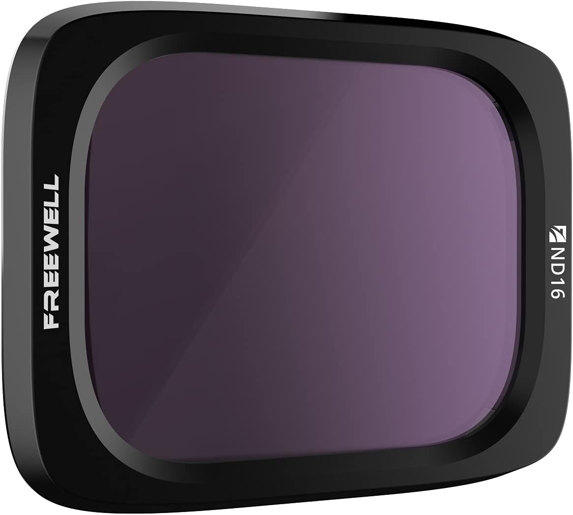 Freewell Filtro de lente de cámara ND16 de densidad neutra compatible con Air 2S Drone