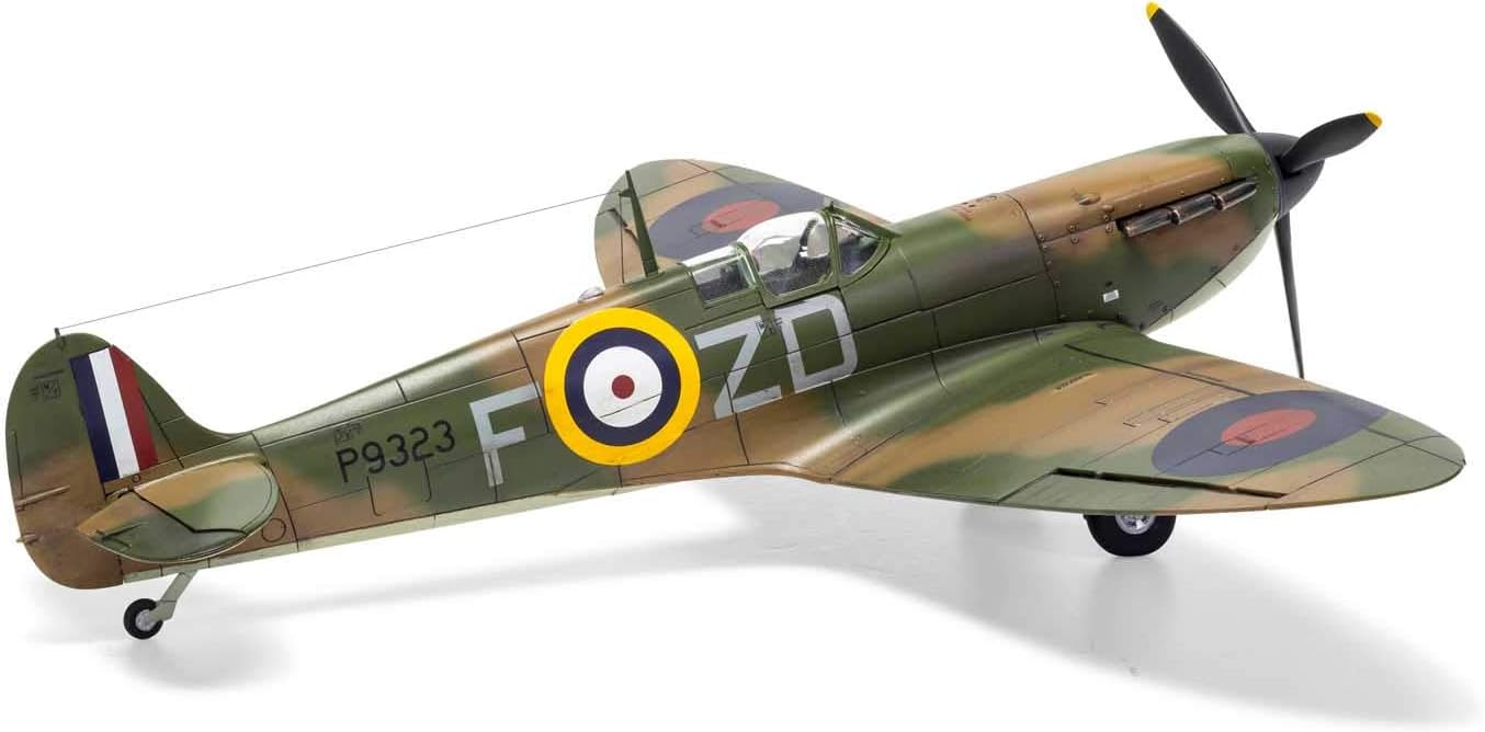 Airfix Supermarine Spitfire MK Ia 148 WWII Aviación Militar Kit de Modelo de Plástico A05126A