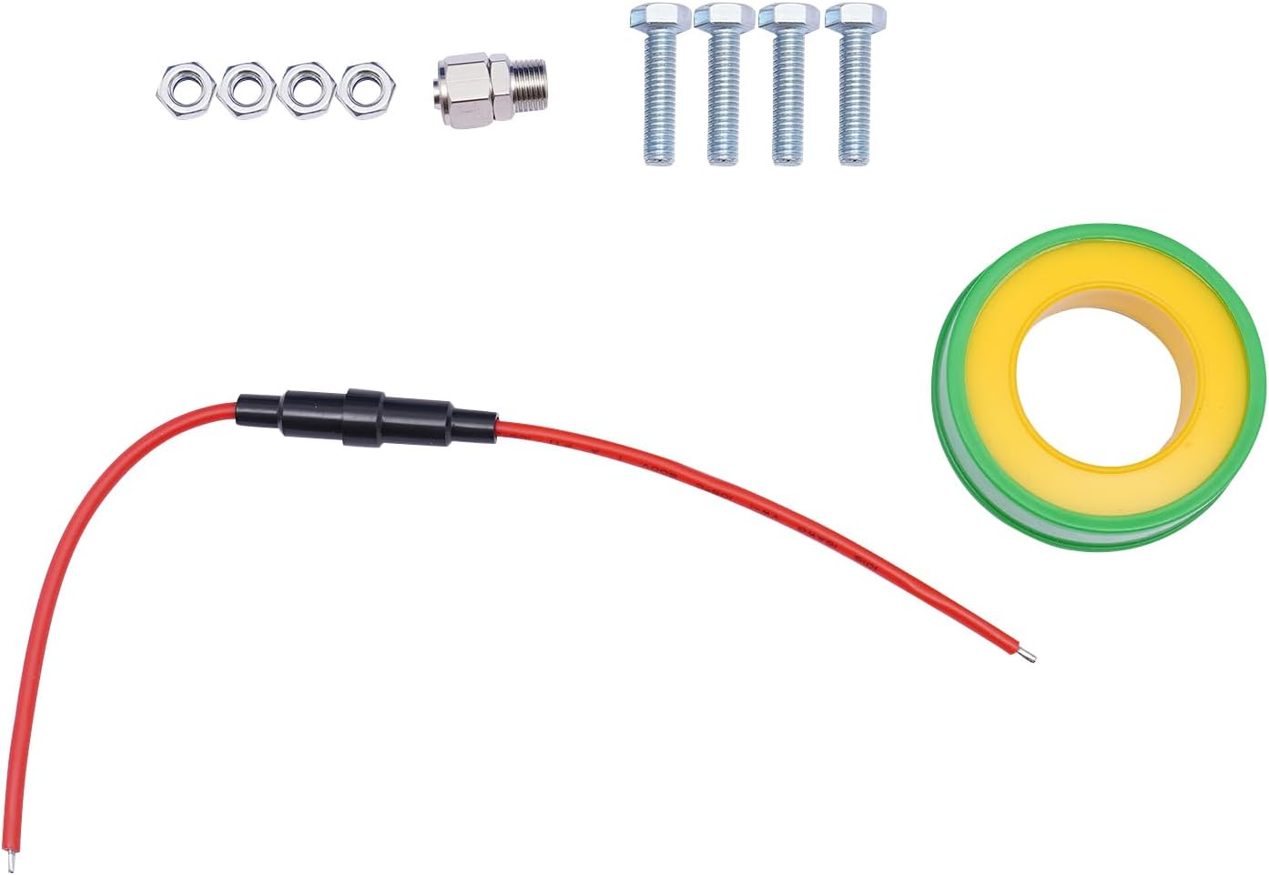 CNCEST Compresor portátil de bocina de aire de 1.6 galones, kit de sistema integrado de compresor de 100 psi, herramientas de aire eléctricas