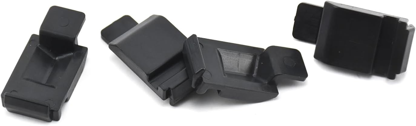 Juego de 4 piezas de goma para cerradura de puerta para Mercedes W123 240D 280E 300D