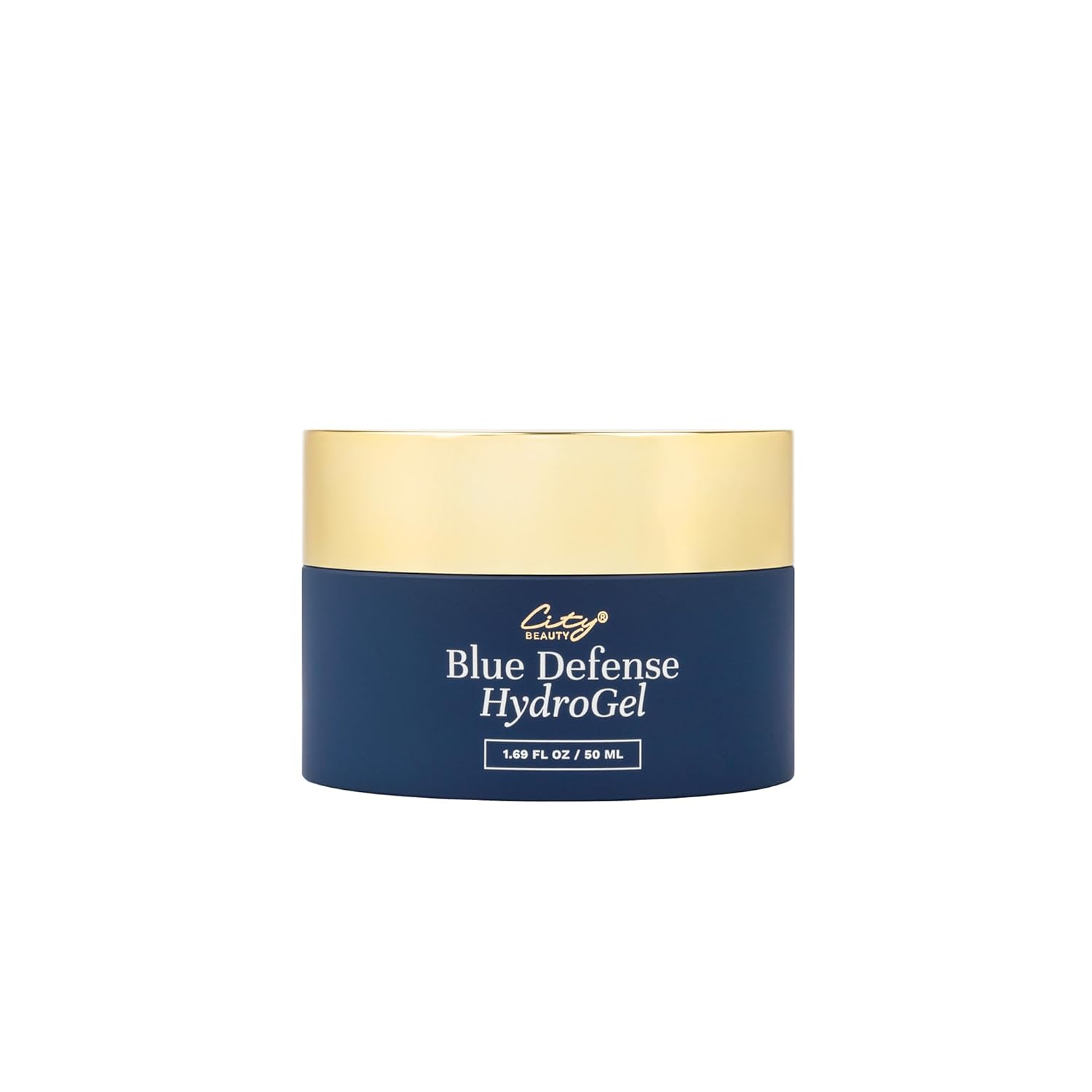 City Beauty Blue Defense HydroGel – Gel hidratante facial – Fórmula hidratante con ácido hialurónico – Solución para manchas oscuras y arrugas –