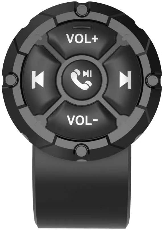 Control remoto universal del volante del coche inalámbrico botón impermeable soporte Bluetooth adecuado para Android iPhone Wince conectado a