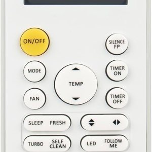 AULCMEET RG57A4 BGEF Nuevo control remoto de repuesto para ECOX Midea Osaka ventana habitación aire acondicionado R57B1 BGE RG52A2 BGEFU1 RG57 BGE AULCMEET RG57A4 BGEF Nuevo control remoto de repuesto para ECOX Midea Osaka ventana habitación aire acondicionado R57B1 BGE RG52A2 BGEFU1 RG57 BGE