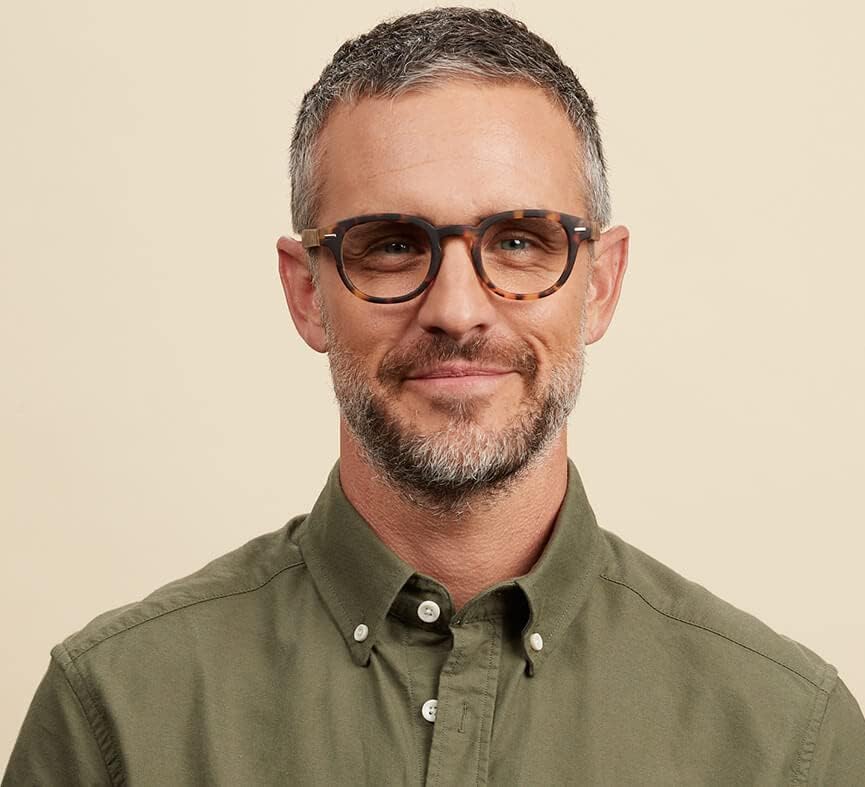 Peepers by PeeperSpecs Gafas de lectura con bloqueo de luz azul Headliner para hombre