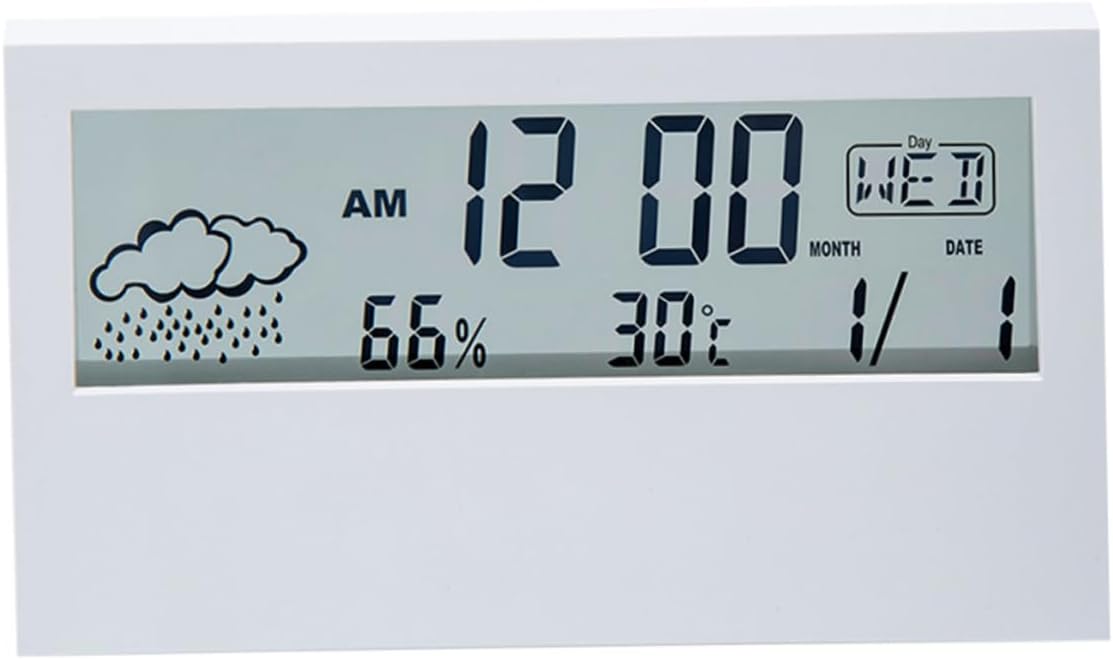 Reloj despertador electrónico perezoso temporizador eléctrico despertador eléctrico LED digital mesa decoración de mesa de comedor relojes digitales