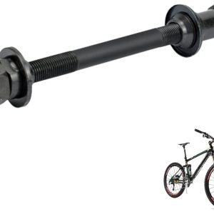 Eje de cubo de rueda de bicicleta de 5.709 in Eje de cubo de bicicleta Eje de ciclo Eje trasero para bicicleta Eje de cubo de rueda de bicicleta de 5.709 in Eje de cubo de bicicleta Eje de ciclo Eje trasero para bicicleta