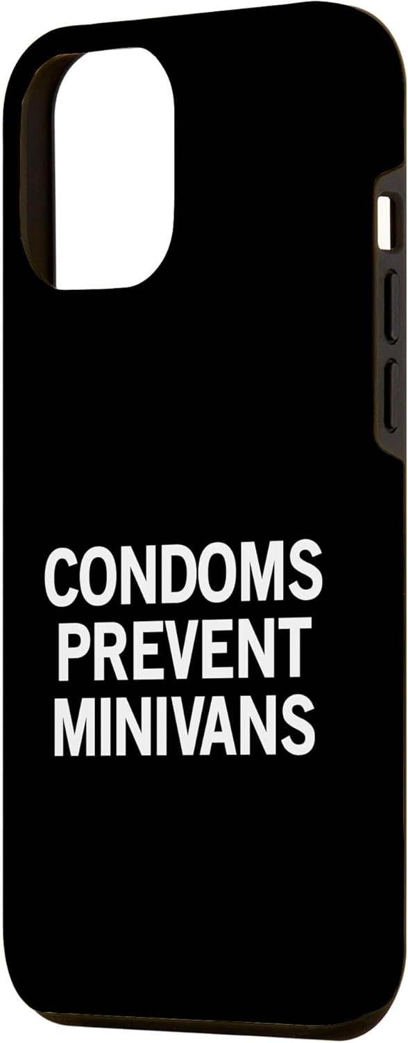 Funda para iPhone 13 Pro Max Condoms Prevent Minivans